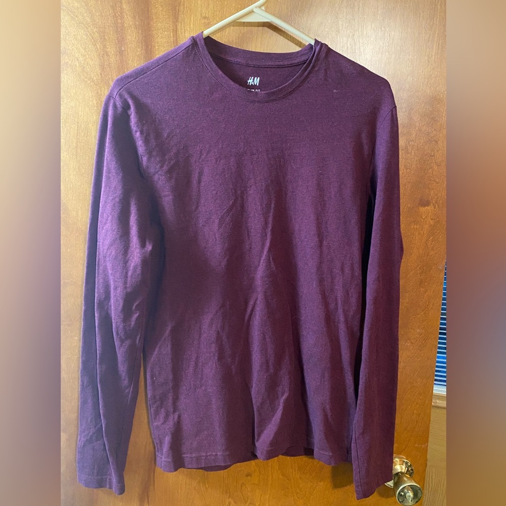 H&M Slim Fit Long-Sleeve shirt